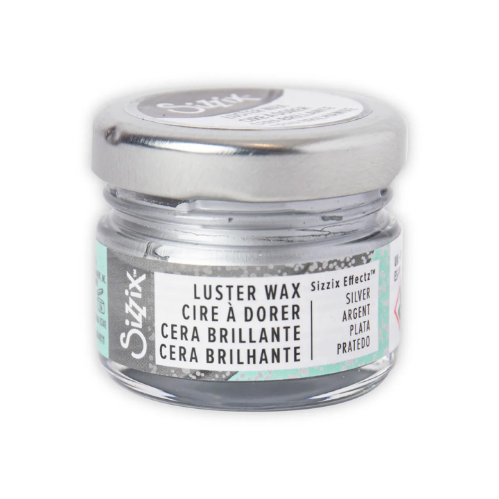 Cire à dorer 20 ml Argent - Sizzix - Rougier et Plé