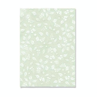 Classeur de gaufrage 3D Texturé Fraises des bois - Sizzix - Rougier et Plé