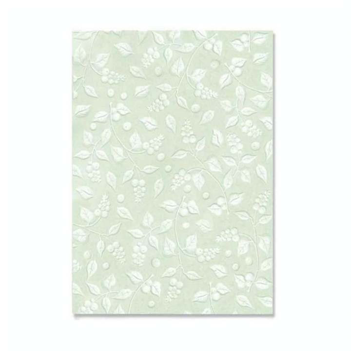 Classeur de gaufrage 3D Texturé Fraises des bois - Sizzix - Rougier et Plé