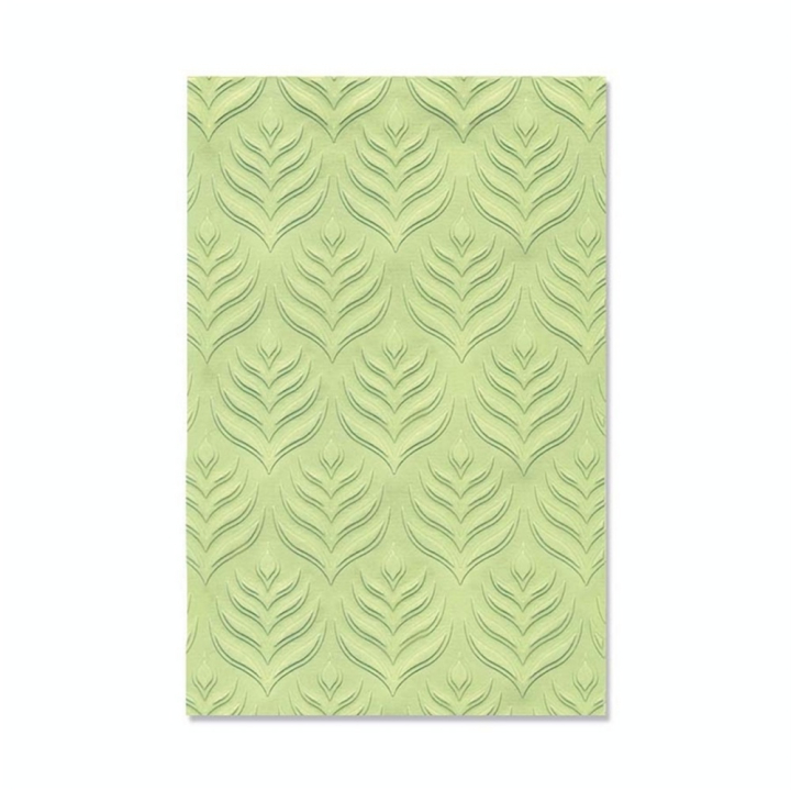 Classeur de gaufrage 3D Texturé Motifs à feuilles - Sizzix - Rougier et Plé