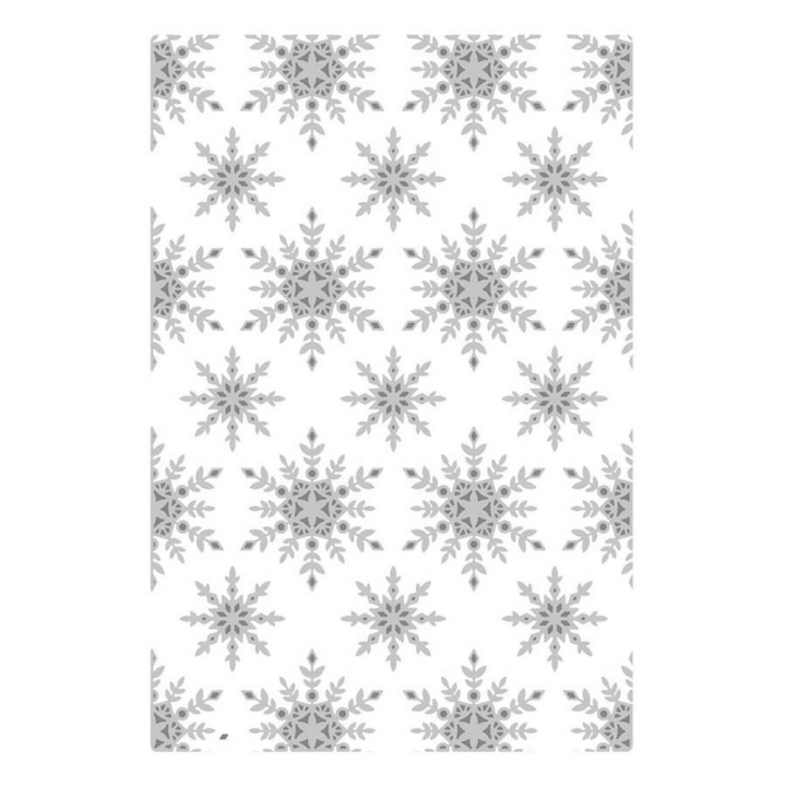 Classeur de gaufrage Multiniveaux Flocons de neige - Sizzix - Rougier et Plé