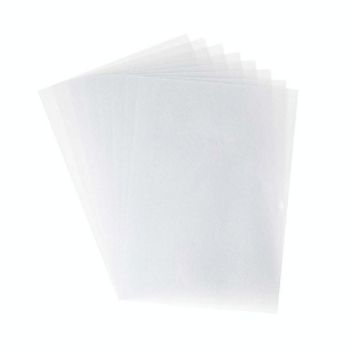 Feuilles thermo-rétractable Argent 8 pcs - Sizzix - Rougier et Plé