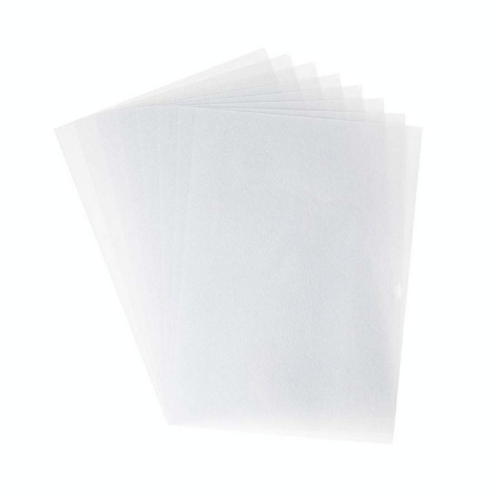 Feuilles thermo-rétractable Argent 8 pcs - Sizzix - Rougier et Plé