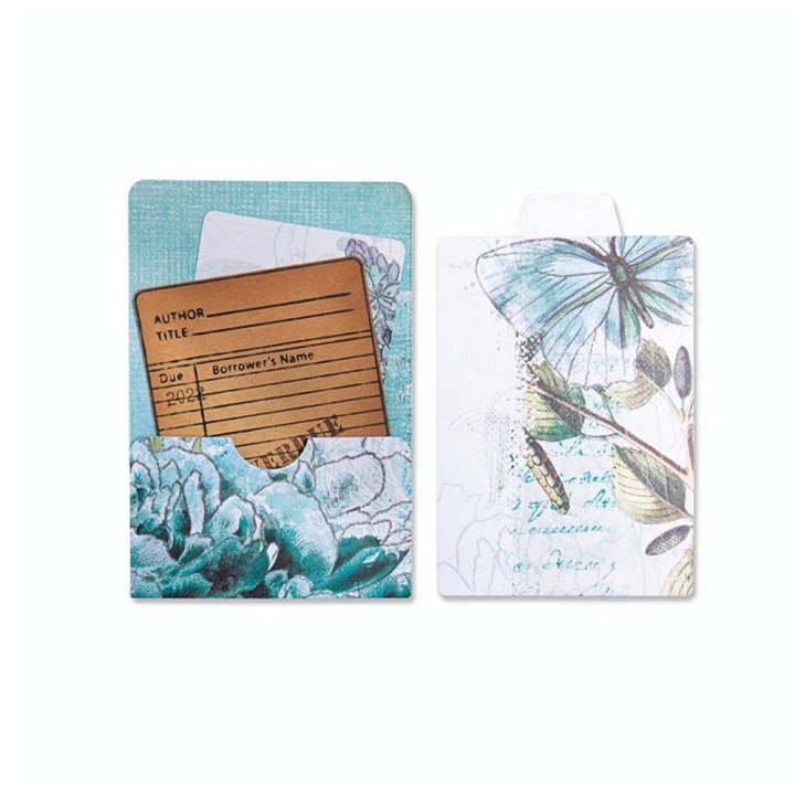 Matrice de découpe Thinlits Die Set de pochettes pour cartes - Sizzix - Rougier et Plé