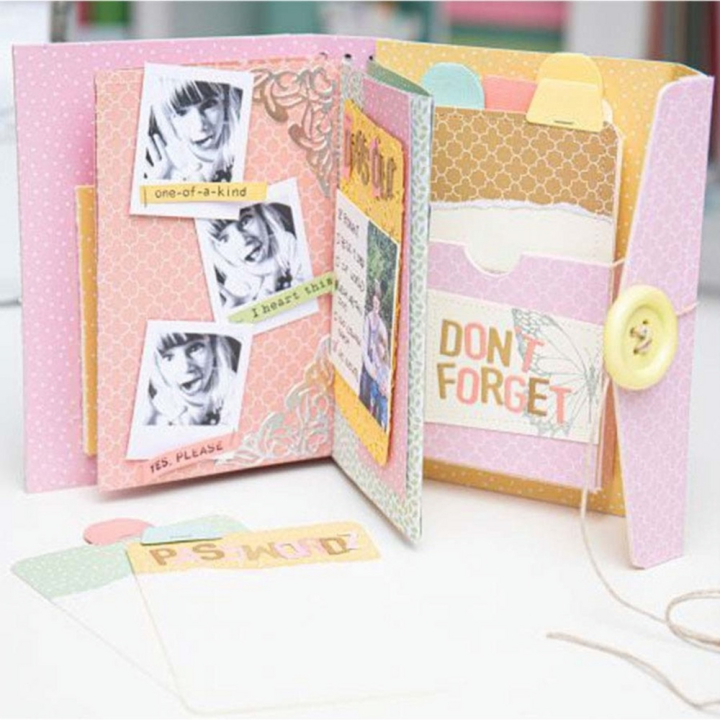 Matrice de découpe Thinlits Die Set de pochettes pour cartes - Sizzix - Rougier et Plé