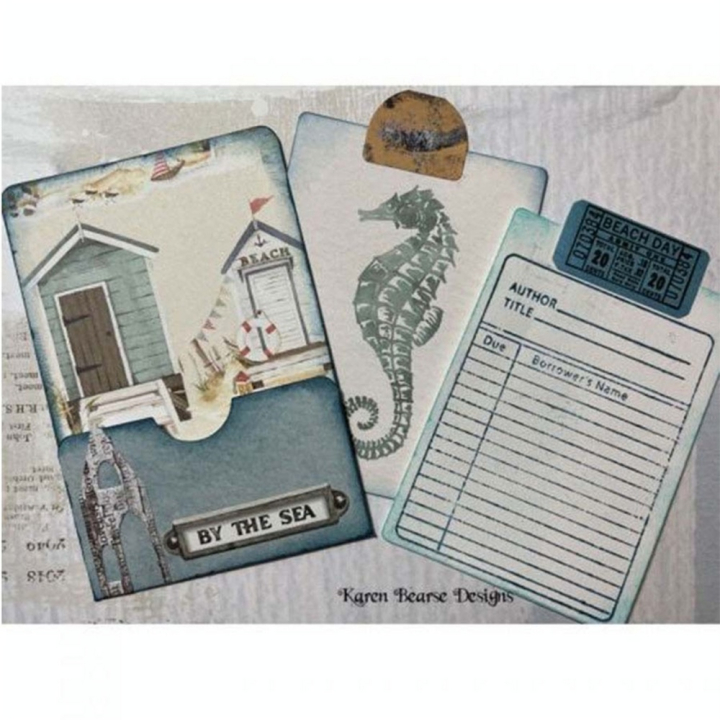 Matrice de découpe Thinlits Die Set de pochettes pour cartes - Sizzix - Rougier et Plé