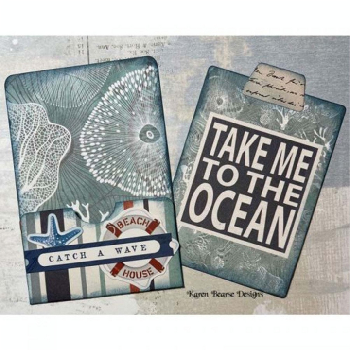 Matrice de découpe Thinlits Die Set de pochettes pour cartes - Sizzix - Rougier et Plé