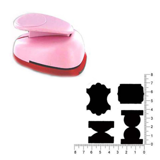 Maxi perforatrice 2.5 cm Étiquette - Artemio - Rougier et Plé