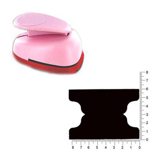 Maxi perforatrice 6 cm Étiquette - Artemio - Rougier et Plé