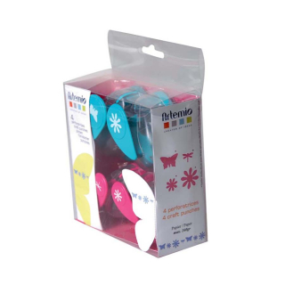 Perforatrices fleurs 4 pcs - Artemio - Rougier et Plé