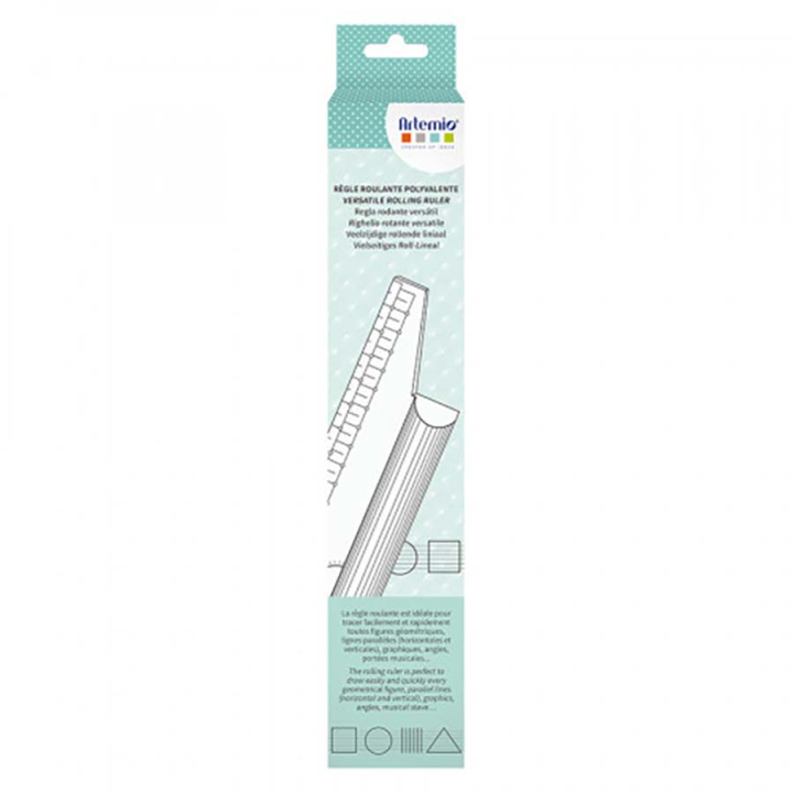 Règle roulante polyvalente 30 cm - Artemio - Rougier et Plé