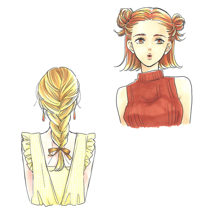 Marqueur Ciao 5 + 1 Teintes Cheveux 1 - Copic - Rougier et Plé