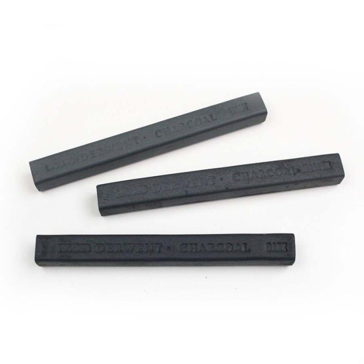 Fusain compressé Charcoal Foncé - Derwent - Rougier et Plé