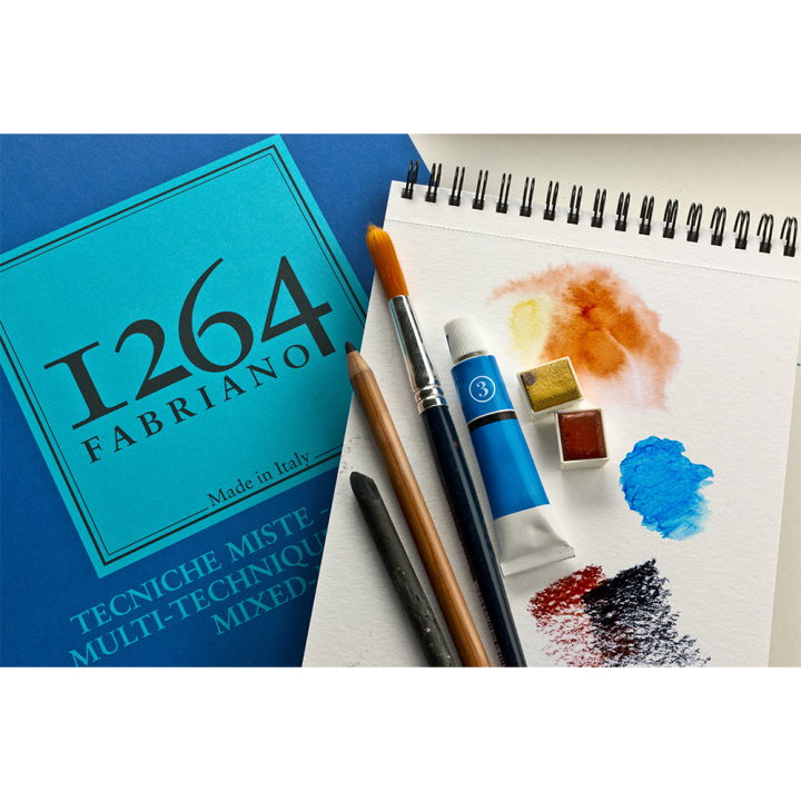 Bloc Papier Mix Media 300 g/m² Spirale - Fabriano - Rougier et Plé