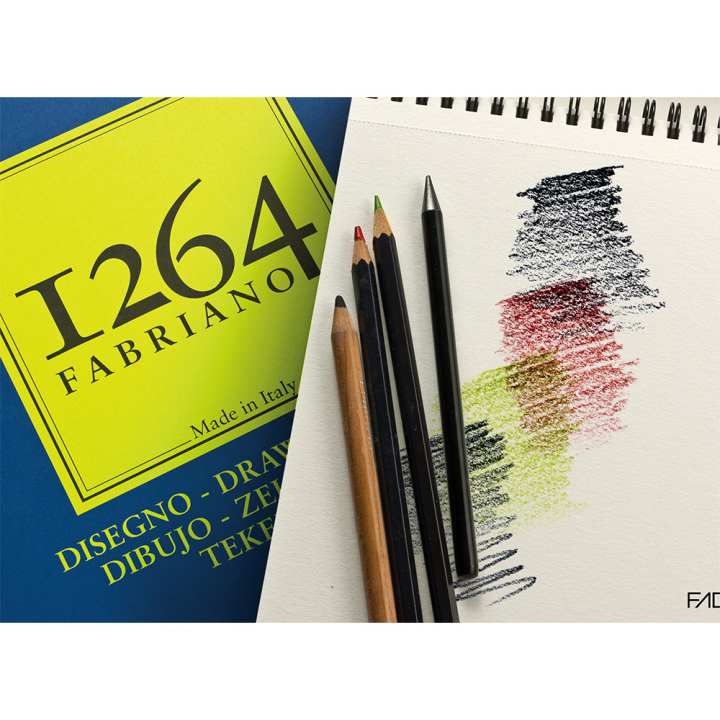 Bloc Papier Dessin 180 g/m² Spirale - Fabriano - Rougier et Plé
