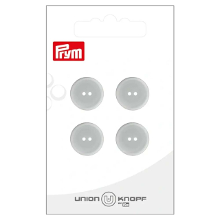 Bouton Polyester ø 15 mm 4 pcs Transparent - Prym - Rougier et Plé