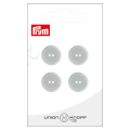 Bouton Polyester ø 15 mm 4 pcs Transparent - Prym - Rougier et Plé