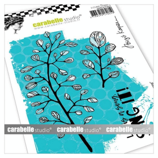 Tampon Cling 10,5 x 14,8 cm Life is a song 3 pcs - Carabelle Studio - Rougier et Plé
