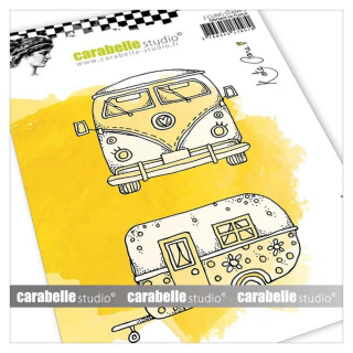 Tampon Cling 10,5 x 14,8 cm Van Life 2 pcs - Carabelle Studio - Rougier et Plé
