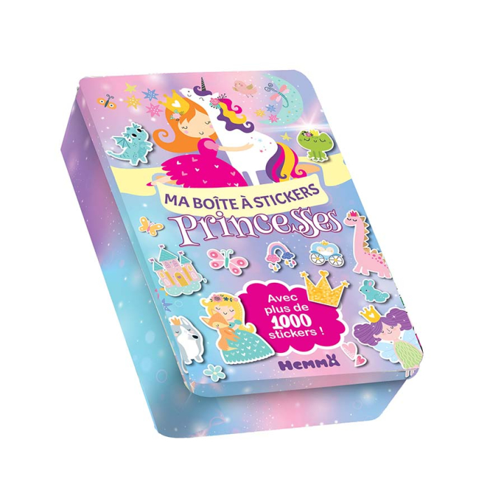 Ma boîte à stickers Princesses - Hemma - Rougier et Plé