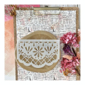 Pochoir 10,5 x 14,8 cm Fanion Picado - Chou & Flowers - Rougier et Plé