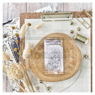 Tampon transparent Little bear - Chou & Flowers - Rougier et Plé