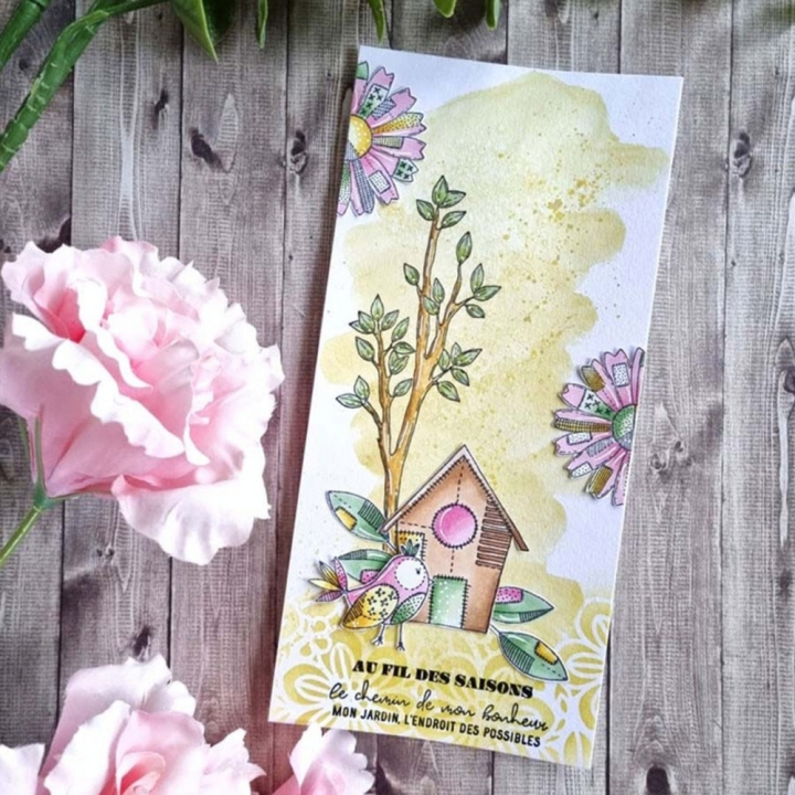 Tampons transparents Les branches 11 pcs - Chou & Flowers - Rougier et Plé