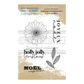 Tampons transparents Noël ensemble 5 pcs - Chou & Flowers - Rougier et Plé