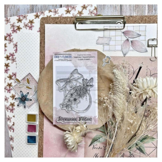 Tampons transparents Œuf de Pâques 2 pcs - Chou & Flowers - Rougier et Plé