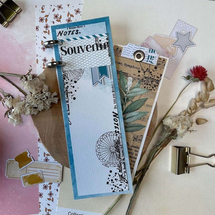 Tampons transparents Victoria street Mots 21 pcs - Chou & Flowers - Rougier et Plé