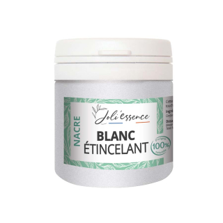 Colorant naturel Nacre Blanc étincelant 10 g - Joli'Essence - Rougier et Plé