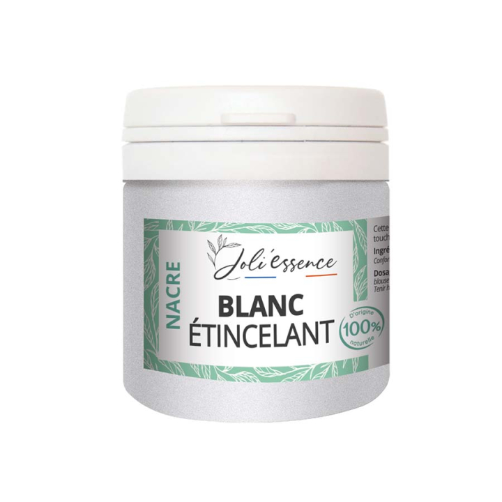 Colorant naturel Nacre Blanc étincelant 10 g - Joli'Essence - Rougier et Plé