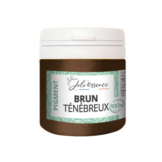 Pigment naturel Brun ténébreux 10 g - Joli'Essence - Rougier et Plé