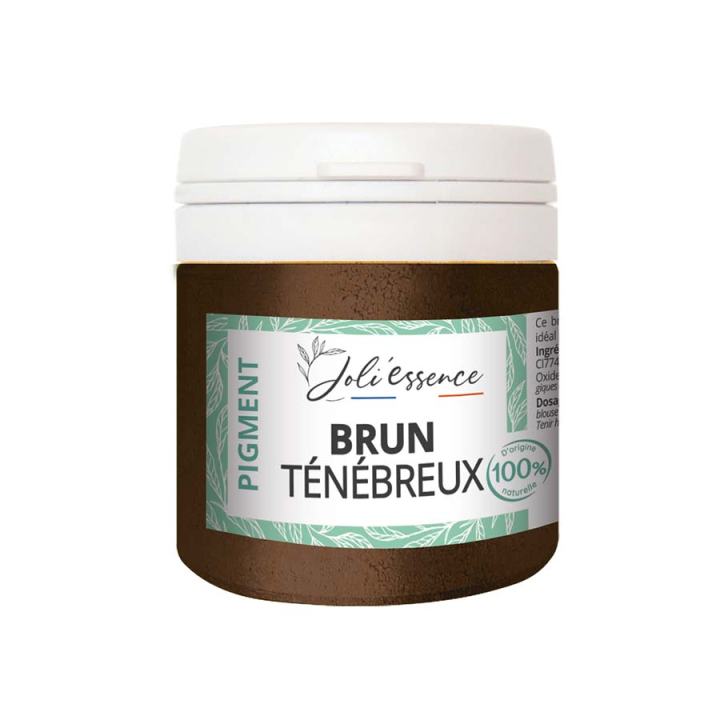 Pigment naturel Brun ténébreux 10 g - Joli'Essence - Rougier et Plé