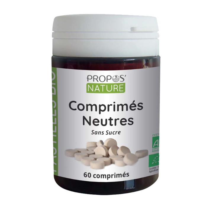 Comprimés neutres Bio 60 pcs - Joli'Essence - Rougier et Plé