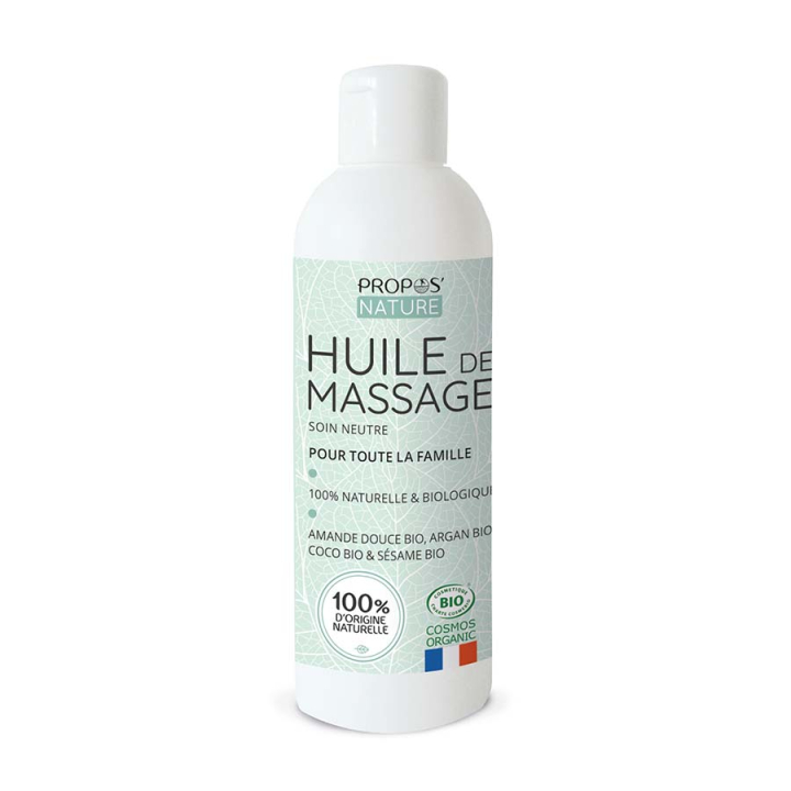 Huile de massage neutre Bio 200 ml - Joli'Essence - Rougier et Plé