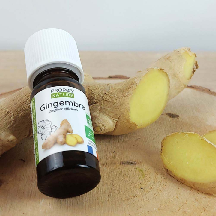 Huile essentielle Gingembre Bio 10 ml - Joli'Essence - Rougier et Plé