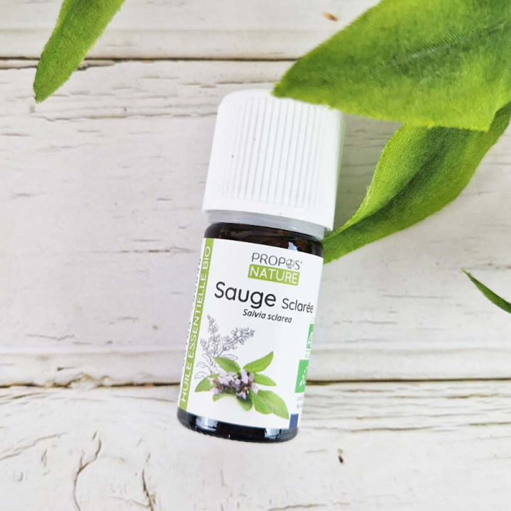 Huile essentielle Sauge sclarée Bio 10 ml - Joli'Essence - Rougier et Plé