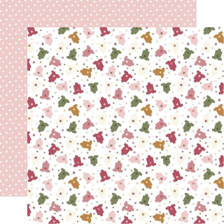 Special Delivery Baby Girl Papier imprimé Tiny Girl Clothes - Echo Park - Rougier et Plé