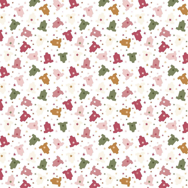 Special Delivery Baby Girl Papier imprimé Tiny Girl Clothes - Echo Park - Rougier et Plé