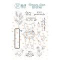 Tampons transparents Récolte gourmande 14 pcs - HA PI Little Fox - Rougier et Plé