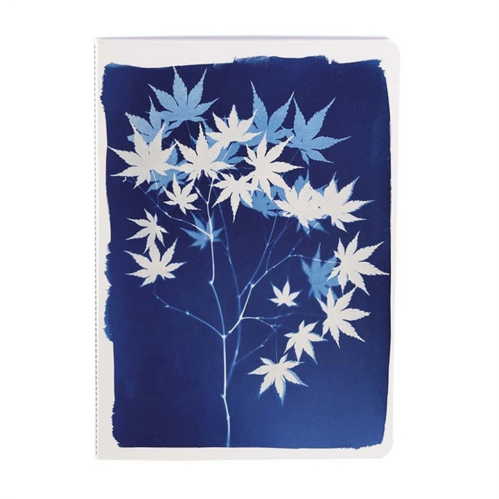 Carnet Cousu Cyanotype A5 14,8 x 21 cm 64 pages Ligné - Clairefontaine - Rougier et Plé