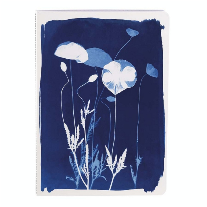 Carnet Cousu Cyanotype A5 14,8 x 21 cm 64 pages Ligné - Clairefontaine - Rougier et Plé