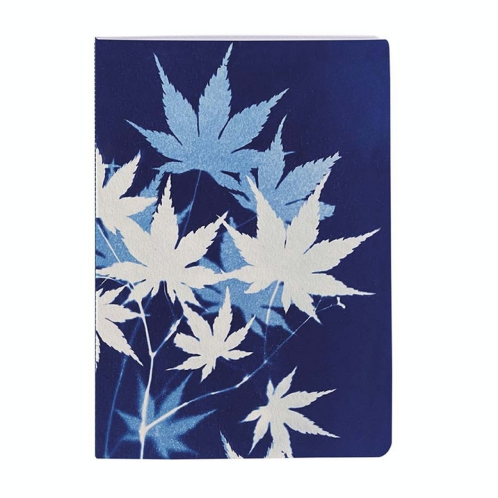 Carnet Cousu Cyanotype A6 10,5 x 14,8 cm 64 pages Ligné - Clairefontaine - Rougier et Plé