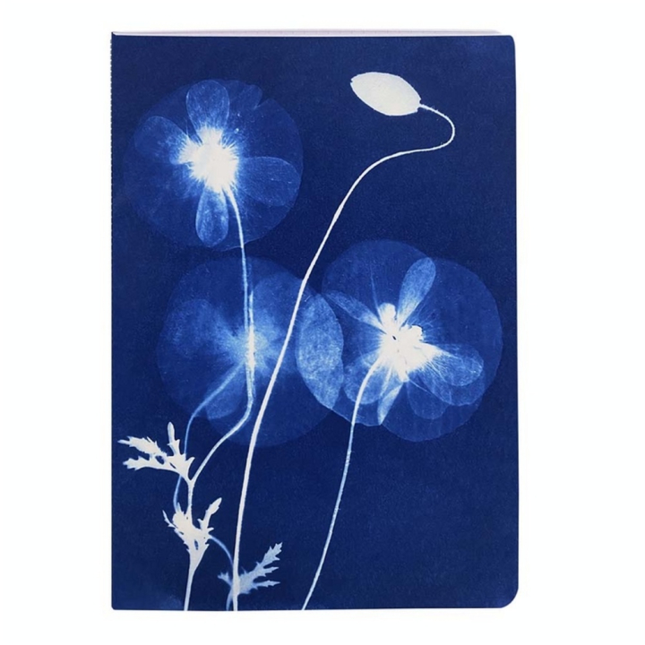 Carnet Cousu Cyanotype A6 10,5 x 14,8 cm 64 pages Ligné - Clairefontaine - Rougier et Plé