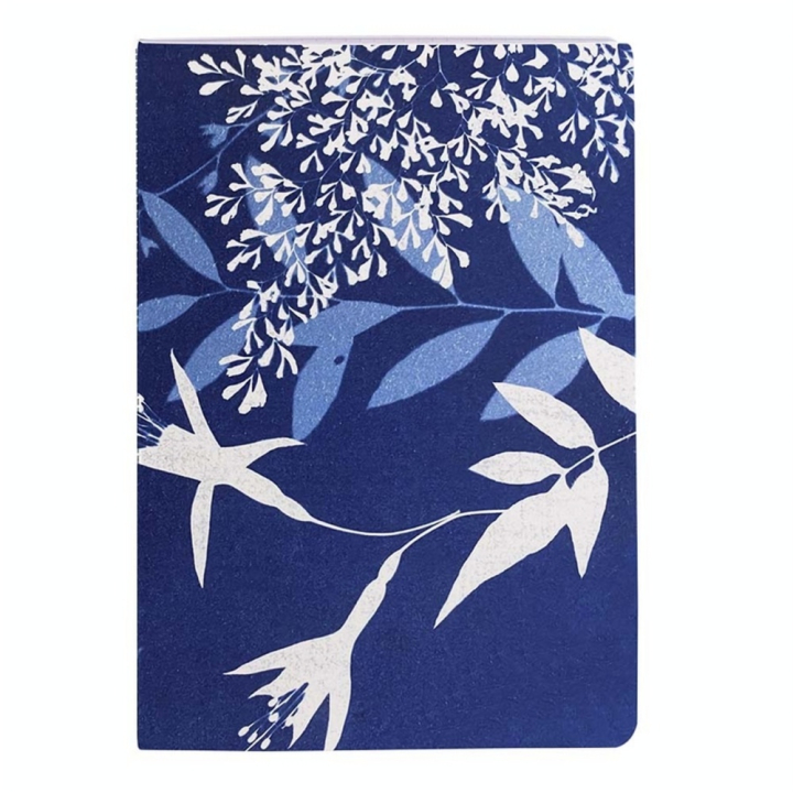 Carnet Cousu Cyanotype A6 10,5 x 14,8 cm 64 pages Ligné - Clairefontaine - Rougier et Plé