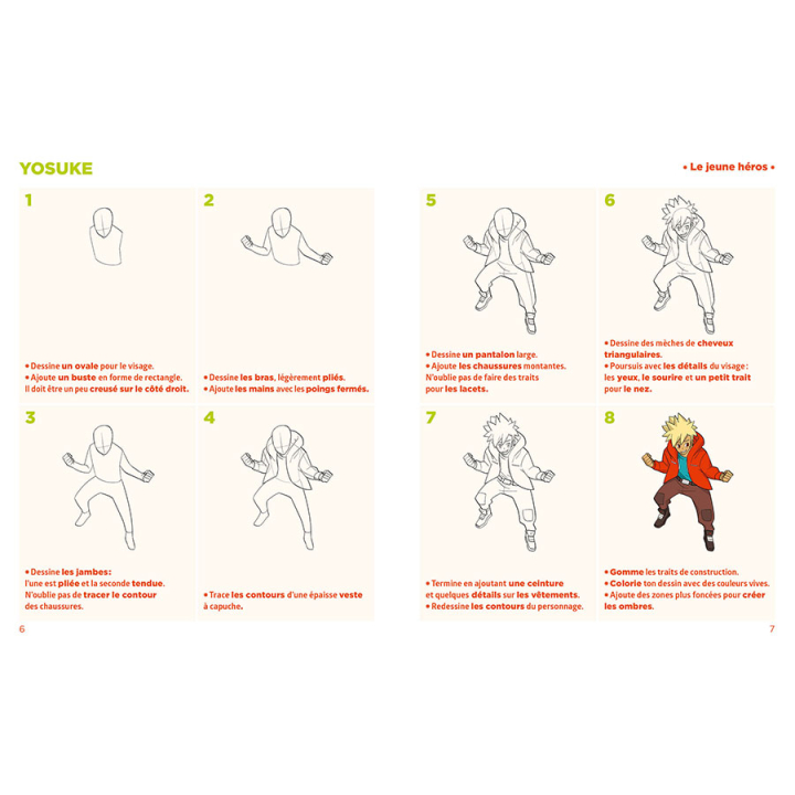 Livre Simplissime Le livre pour dessiner des mangas le + facile du monde 2 - Hachette - Rougier et Plé