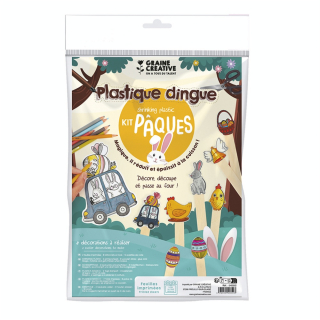 Plastique Dingue Kit Pâques - Graine Créative - Rougier et Plé