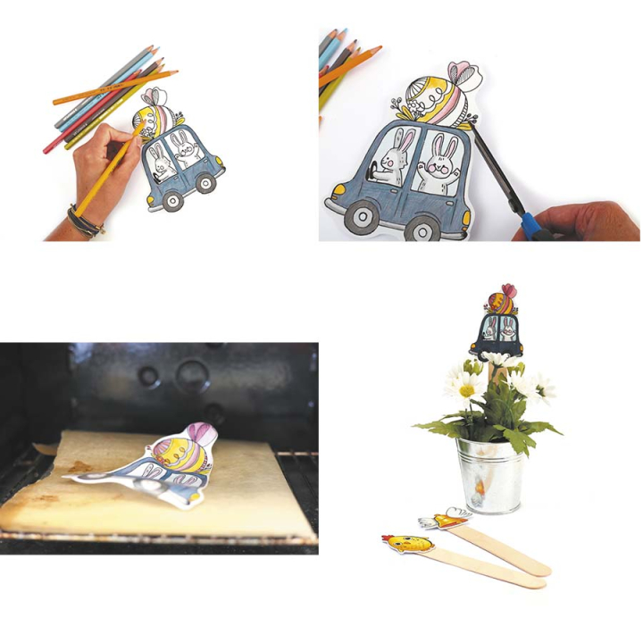 Plastique Dingue Kit Pâques - Graine Créative - Rougier et Plé