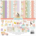 Set de papiers imprimés 30,5 x 30,5 cm It's Easter Time - Collection Kit 13 pcs - Echo Park - Rougier et Plé